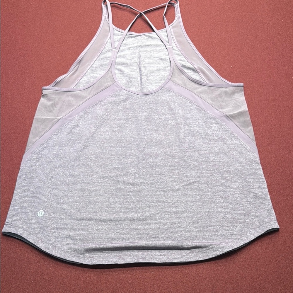lululemon athletica Gray Muscle Tee